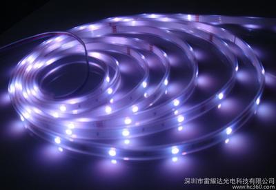 3528 一米30燈、60燈、120燈柔性燈條、燈帶圖片_高清圖_細節圖-深圳市雷耀達光電科技 -